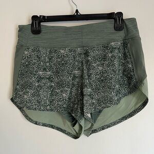 Green Outdoor Voices Active Shorts